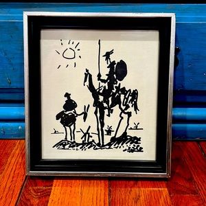Don Quixote Lithograph Picasso